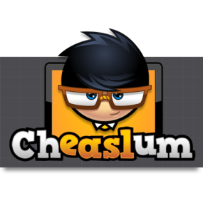 Cartoon Logo Design for Cheaslum by MLJarmin Illustrations