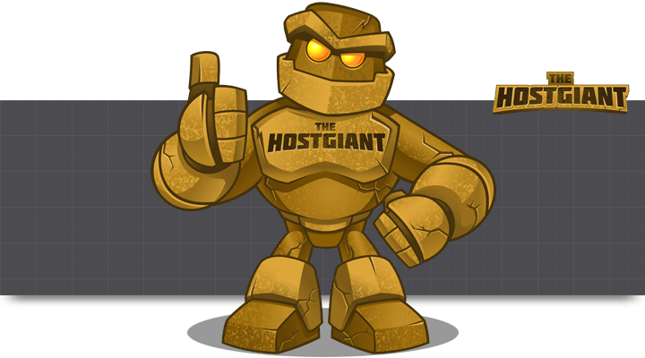 Mascot Design for TheHostGiant by MLJarmin Illustrations