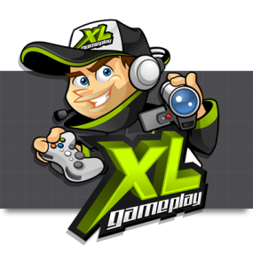 Cartoon Logo Design for XLGamePlay by MLJarmin Illustrations